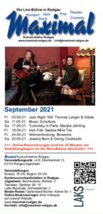 Maximal Programmvorschau 09/2021